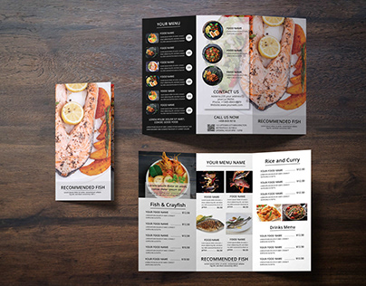 Restaurants Tri-Fold Brochur