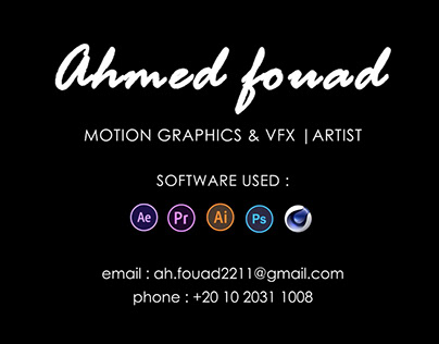 Motion Graphics & VFX Showreel | 2020
