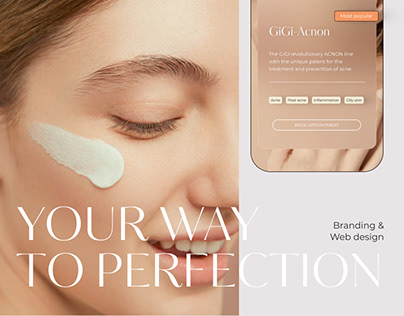 Branding and web site for cosmetology clinic