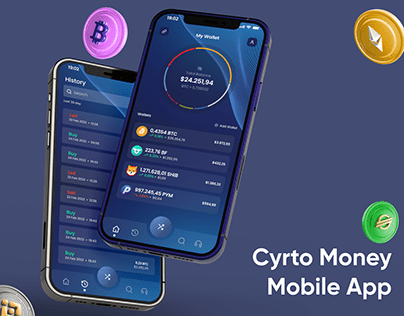 Cyrto Mobile App UI/UX