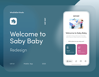 Redesign Saby Baby - Monitor Your Baby