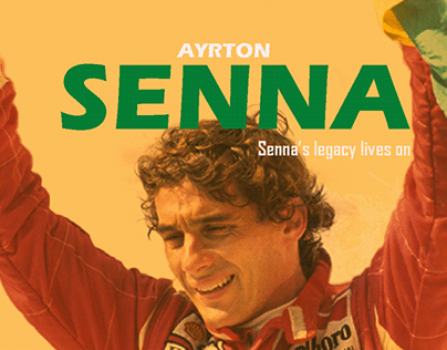 Ayrton Senna 30 anos - Design