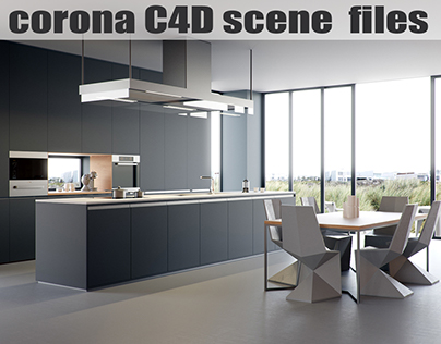 Corona C4D Scene files