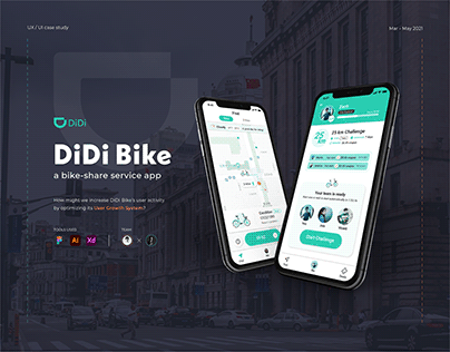 DiDi Bike - a bike-share service | UX case study