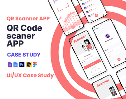 QR Code Scanner app Minimal and Simple Design