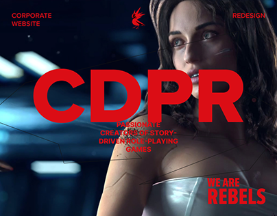 Project thumbnail - CDPR / Corporate website concept