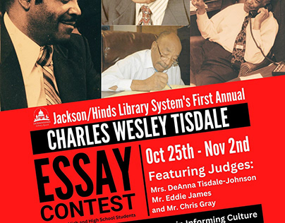 Charles Wesley Tisdale Essay Contest Flyer
