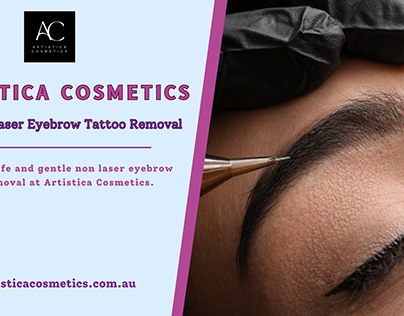 Safe Non Laser Eyebrow Tattoo Removal