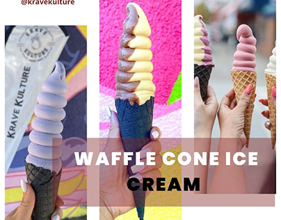 Waffle Cone Ice cream in Vancouver