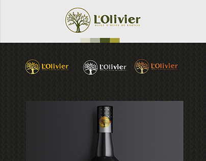 Olive Oil Branding "L'olivier"