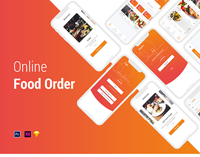 Online Food Order Mobile App | UX/UI design