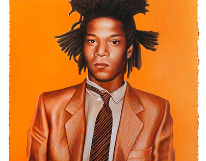 Portrait of Jean Michel Basquiat