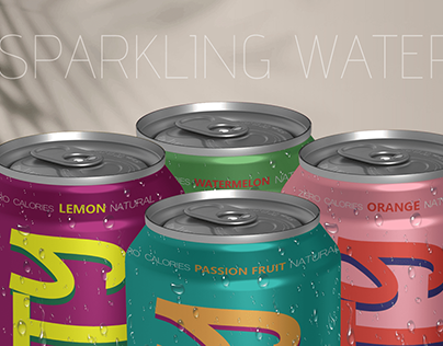 Fruity sparkling water