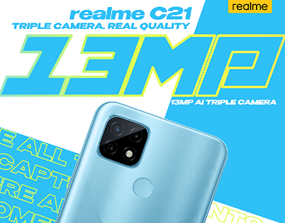 realme C21 13MP Camera Creative