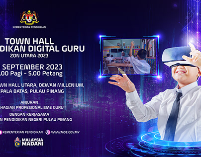 Town Hall Pendidikan Digital Guru Zon Utara 2023