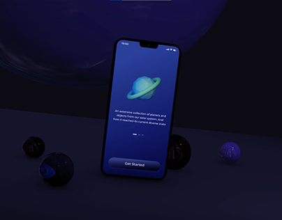 Universe and Solar System 3D app