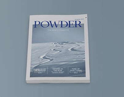 Powder Magazine / Editorial Design