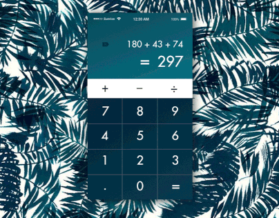 #04 Daily UI // Calculator