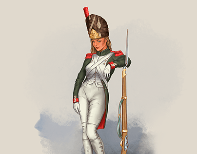 Napoleon's loyal infantrygirl