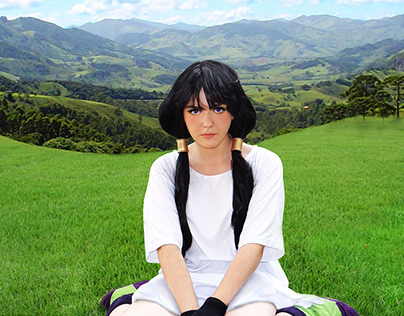Waiting for Training - Videl Cosplay