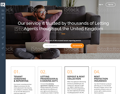 Website design for UK Letting Agencies
