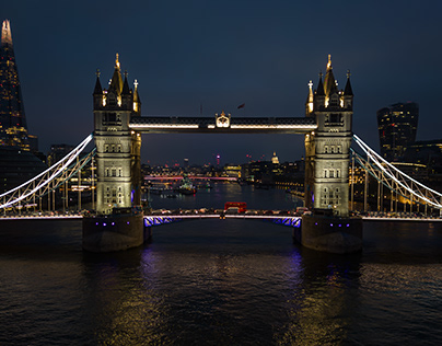 Tower Bridge Aerial Shots