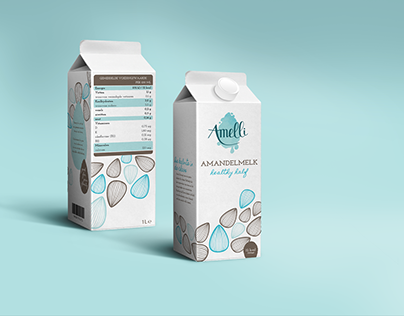 Corporate Branding - Amelli almond milk