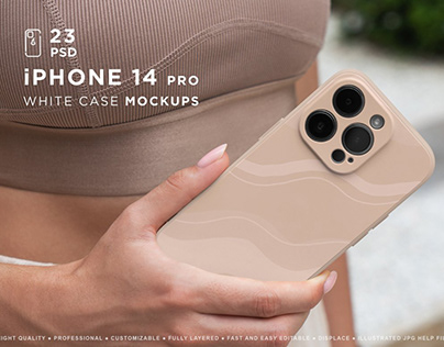 iPhone 14 Pro Case Mockup's