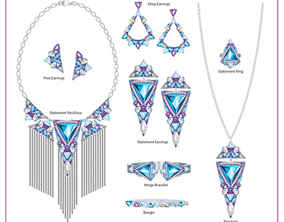 Digital Jewelry Illustrations