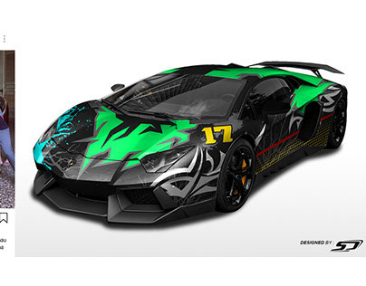 Raffi Ahmad's Lamborghini Aventador | Simon Designs