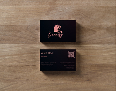 business card template, Canva