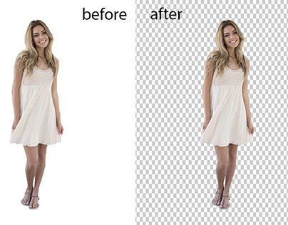 professional photoshop background removal