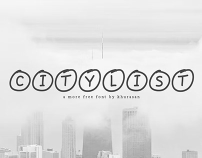 Citylist Font free for commercial use