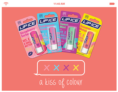Lip Ice: Tinted Gloss Product Launch Campaign