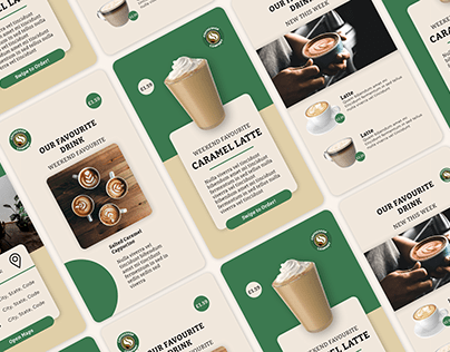 Coffee Shop Social Media Design
