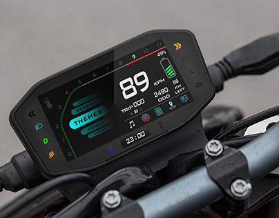 Instrument Cluster Design | For Electric Motorcycle