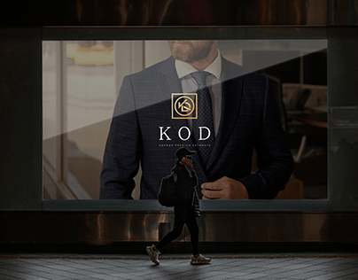 Оформление бренда мужской одежды KOD
