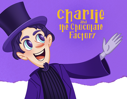 Cover for the book "Charlie and the Chocolate Factory"