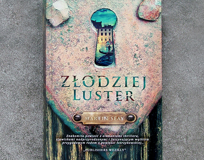 Book cover "Złodziej luster" Czarna Owca