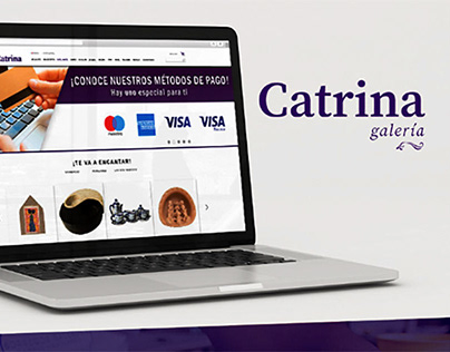 Galería Catrina | Web Design