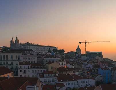 Sunrise over Lisbon