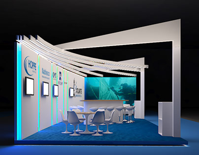 Exhibition Stand for INTELSHIP LTD at POSIDONIA 2018