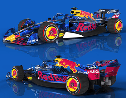 Red Bull 2022 livery concept.