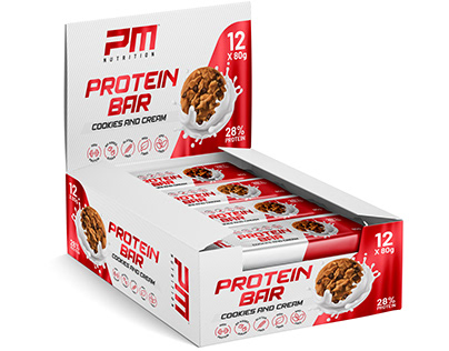 Branding PM Nutrition Protein Bar