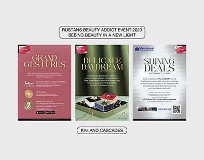 Rustan's Beauty Addict Event 2023: KVs & Cascades