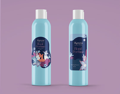 " Kamena Bath and Shower Foam " Redesign Label