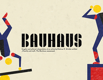 The Bauhaus reassessed - Poster series