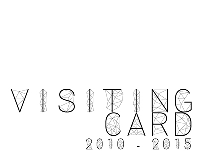 Visiting Card Design 2010 - 2015
