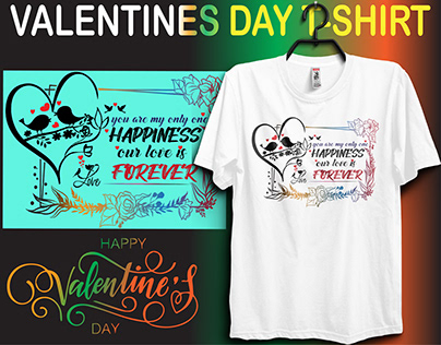Valentines day , BF or GF T-shirt design