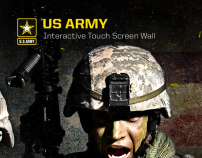 U.S. Army Touch Screen Digital Signage